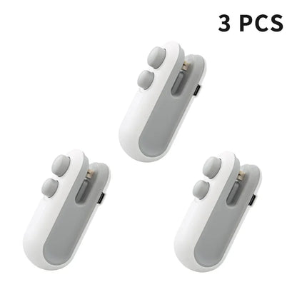 Three white and gray electronic devices on a white background with '3 PCS' text above.