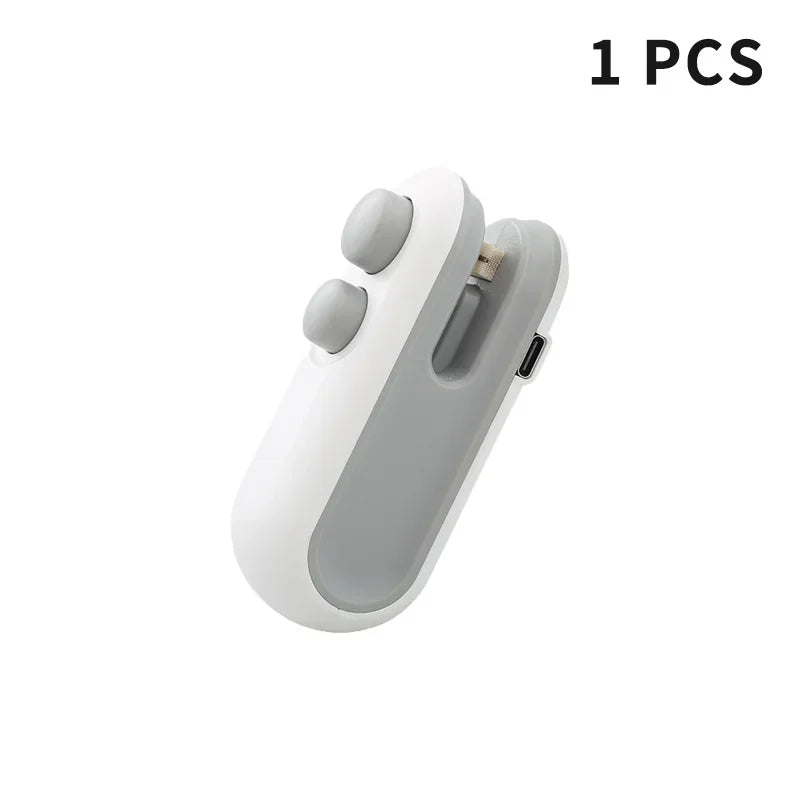 White and gray electronic device on a white background with '1 PCS' text.